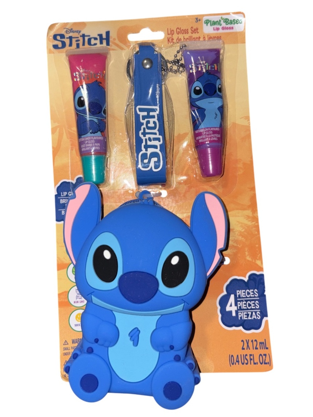 Stitch Lip Gloss & Character Case